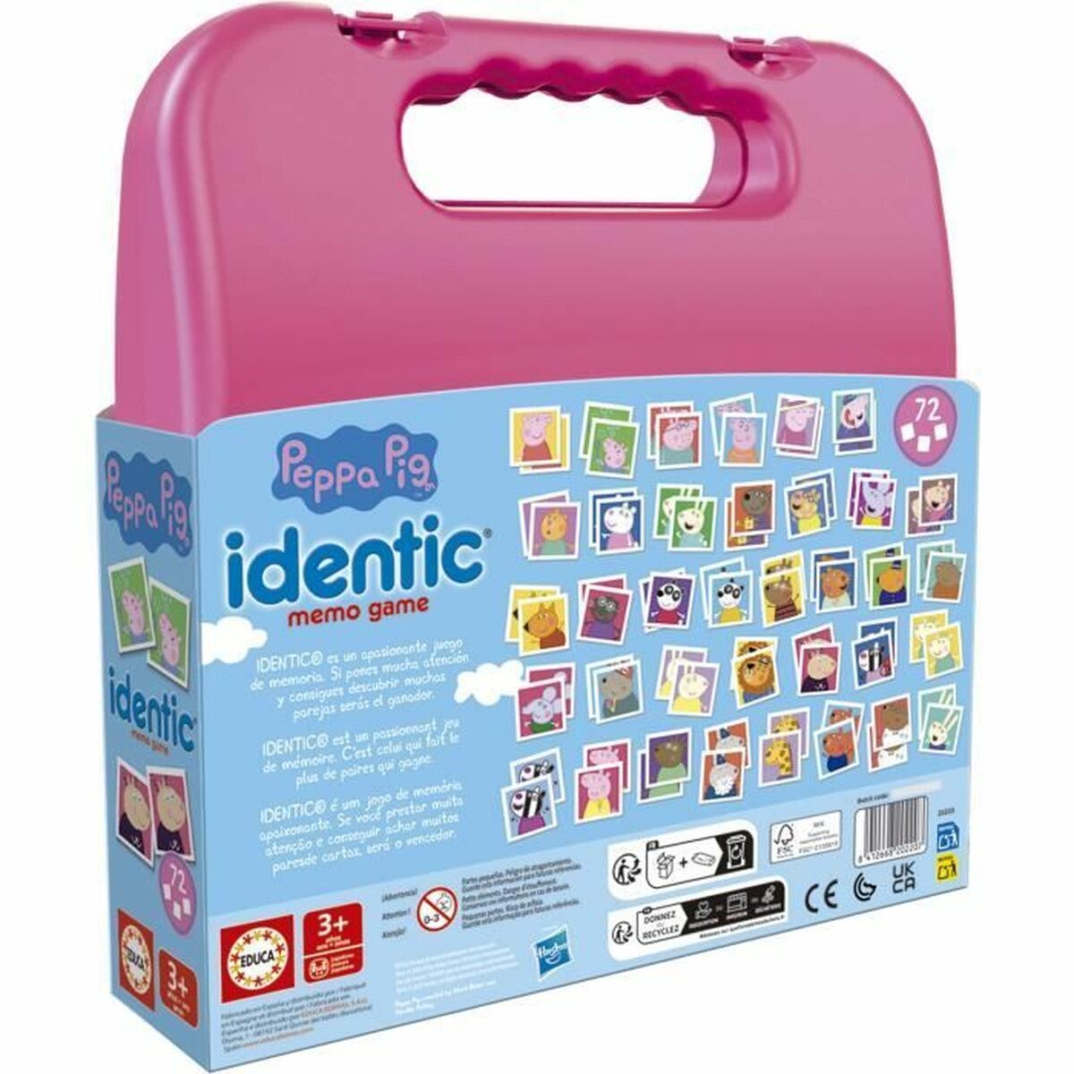Joc de Memorie Educa Identic Memo Peppa Pig - Jucarii si jocuri, Jocuri și accesorii