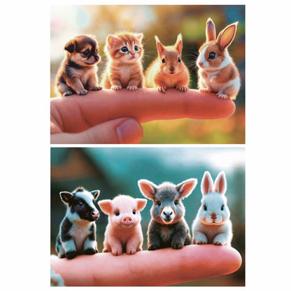 Puzzle Educa Baby Animals 2 x 20 (2 Unități) - Jucarii si jocuri, Puzzle-uri și puzzle-uri