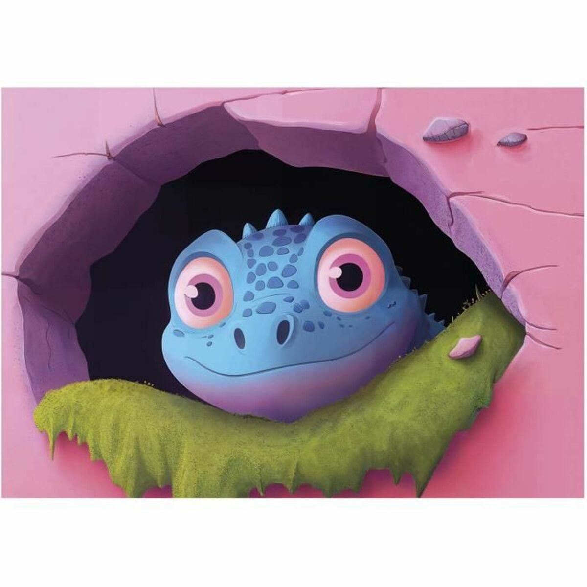 Set de 4 Puzzle-uri Educa Dinosaurios Amistosos 20 Piese 40 Piese 60 Piese 80 Piese - Jucarii si jocuri, Puzzle-uri și puzzle-uri