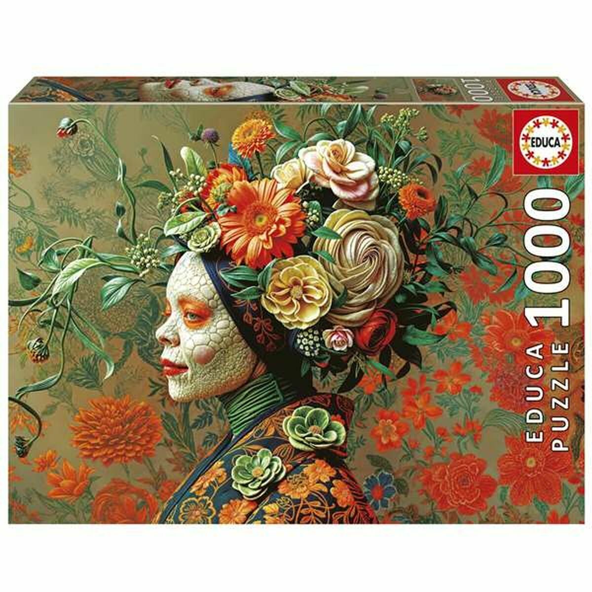 Puzzle Educa Queen Lizard 1000 Piese - Jucarii si jocuri, Puzzle-uri și puzzle-uri