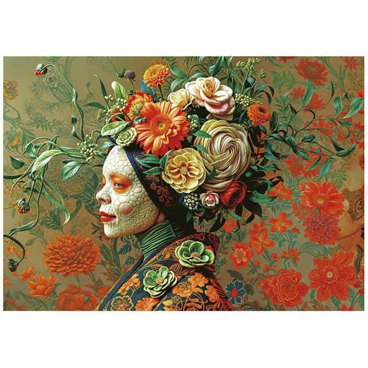 Puzzle Educa Queen Lizard 1000 Piese - Jucarii si jocuri, Puzzle-uri și puzzle-uri