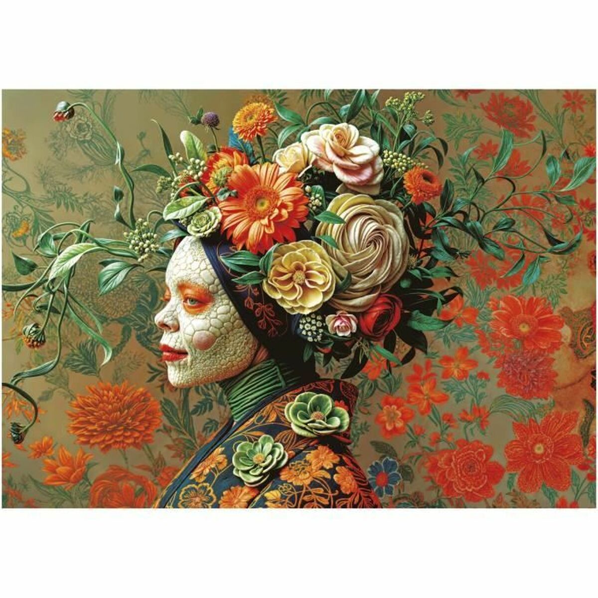 Puzzle Educa Queen Lizard 1000 Piese - Jucarii si jocuri, Puzzle-uri și puzzle-uri