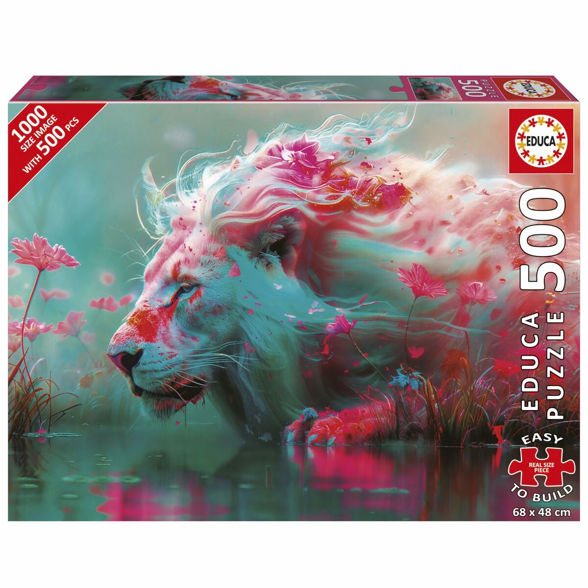 Puzzle Educa Rey de las Flores 500 Piese - Jucarii si jocuri, Puzzle-uri și puzzle-uri