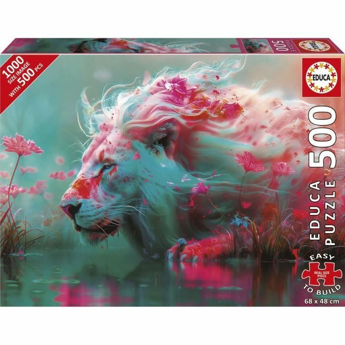 Puzzle Educa Rey de las Flores 500 Piese - Jucarii si jocuri, Puzzle-uri și puzzle-uri