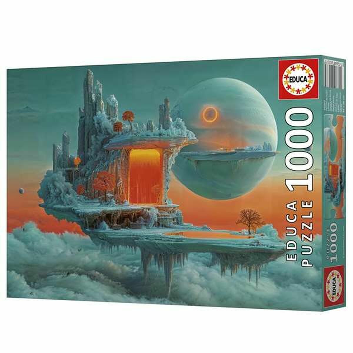 Puzzle Educa Fire & Ice Planet 1000 Piese - Jucarii si jocuri, Puzzle-uri și puzzle-uri
