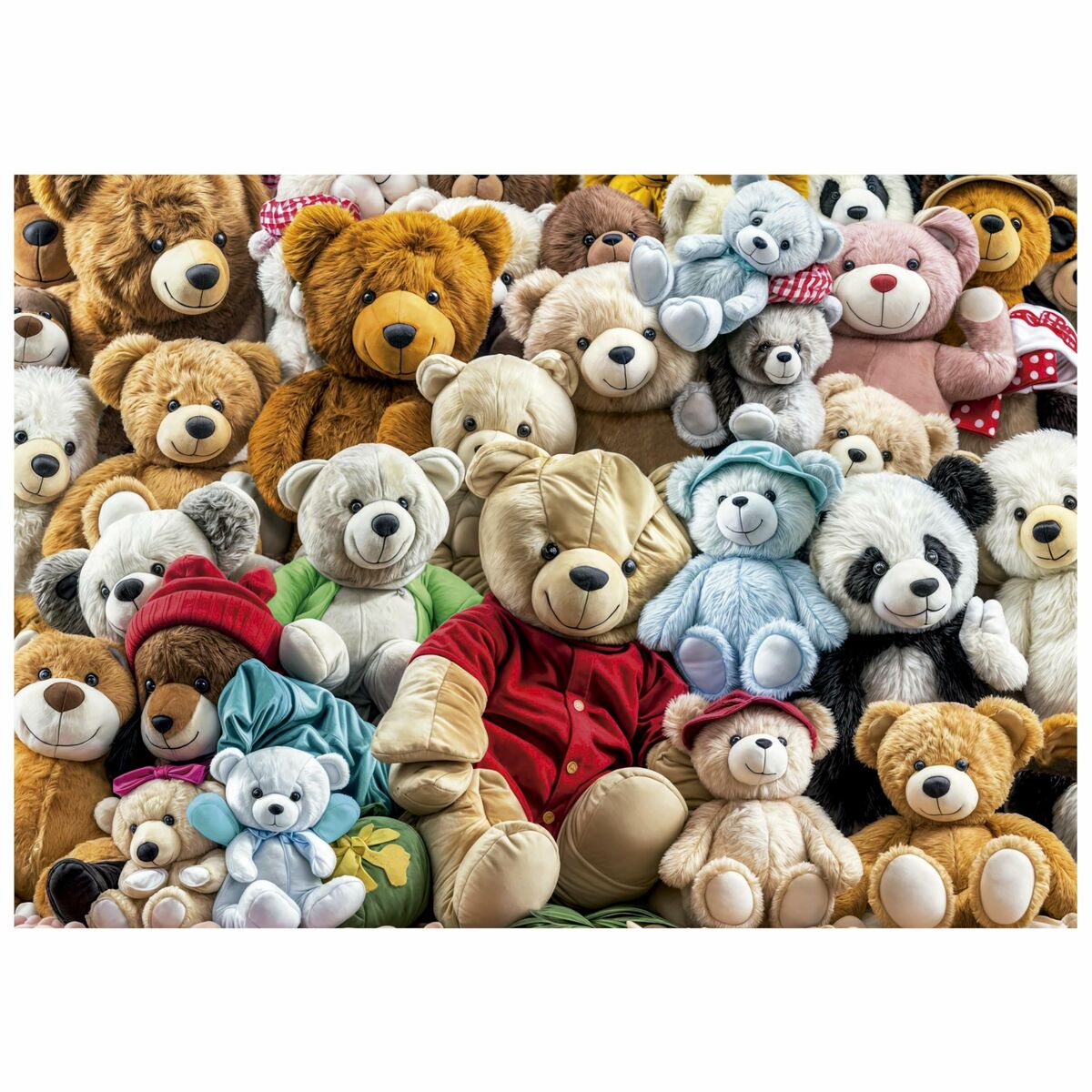 Puzzle Educa Teddy Bears 500 Piese - Jucarii si jocuri, Puzzle-uri și puzzle-uri