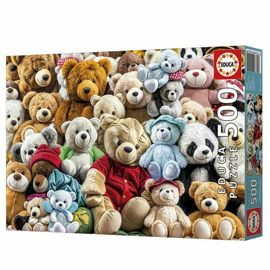 Puzzle Educa Teddy Bears - Jucarii si jocuri, Puzzle-uri și puzzle-uri
