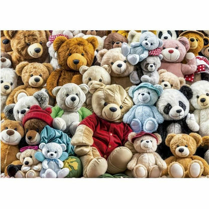 Puzzle Educa Teddy Bears 500 Piese - Jucarii si jocuri, Puzzle-uri și puzzle-uri