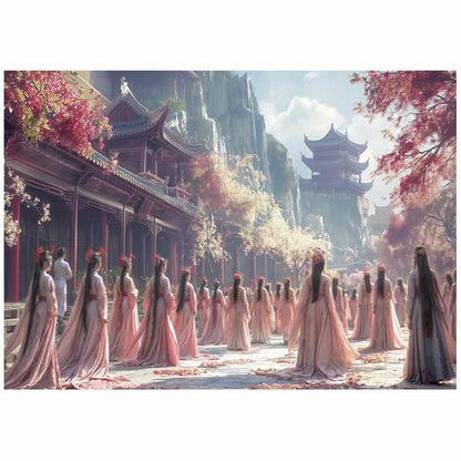 Puzzle Educa 20244 Geishas 1000 Piese - Jucarii si jocuri, Puzzle-uri și puzzle-uri