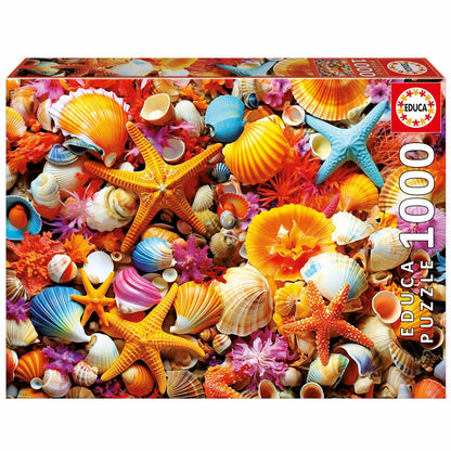 Puzzle Educa Collage de Conchas 1000 Piese - Jucarii si jocuri, Puzzle-uri și puzzle-uri