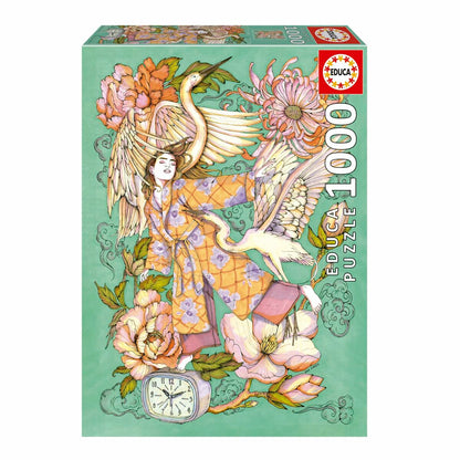 Puzzle Educa Despertador, Ana Jarén 1000 Piese - Jucarii si jocuri, Puzzle-uri și puzzle-uri