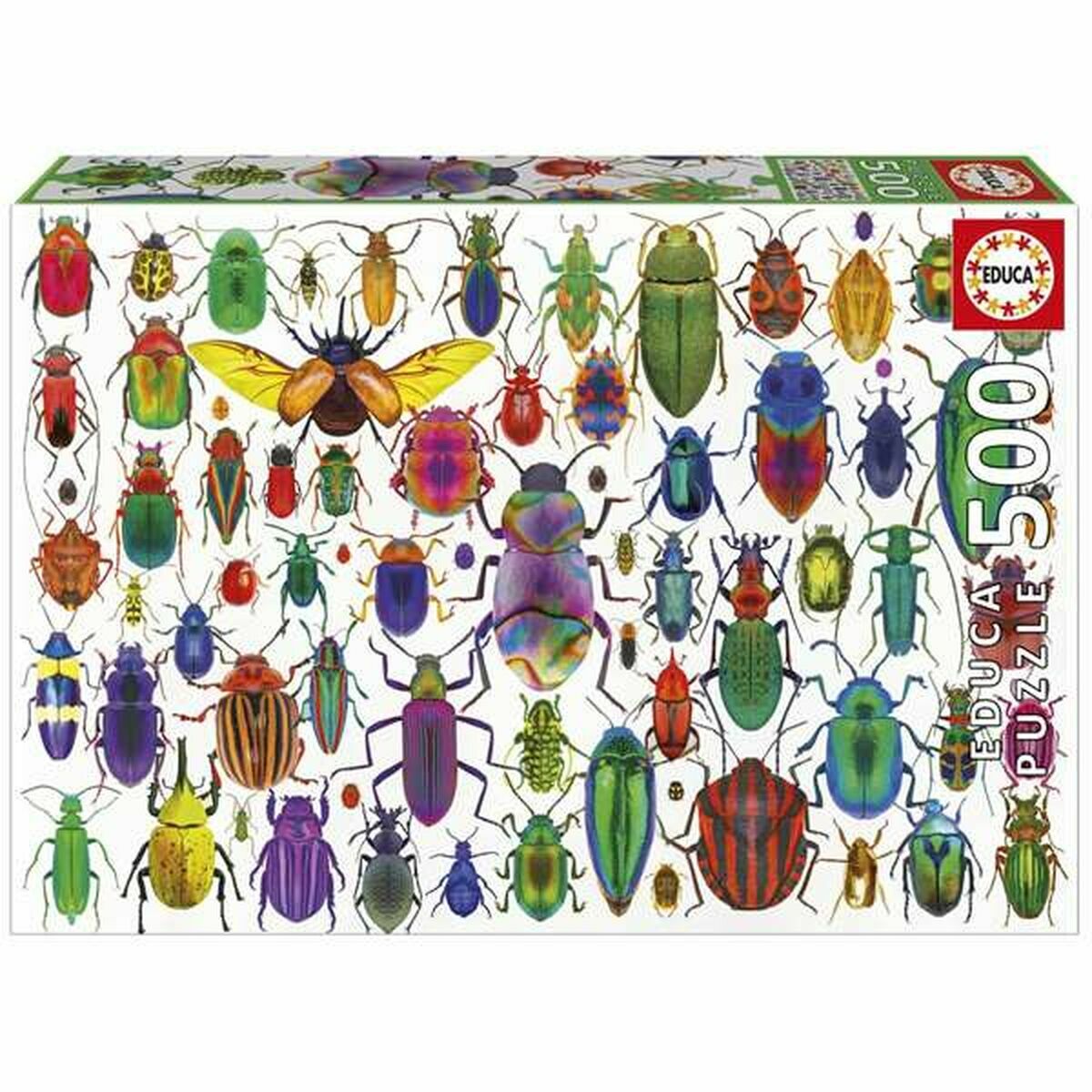 Puzzle Educa Beetles 500 Piese - Jucarii si jocuri, Puzzle-uri și puzzle-uri