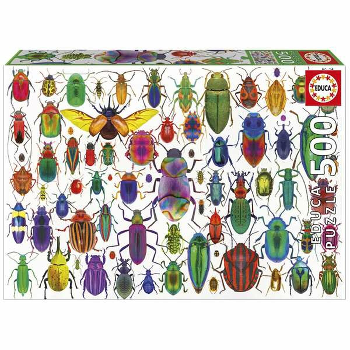 Puzzle Educa Beetles - Jucarii si jocuri, Puzzle-uri și puzzle-uri