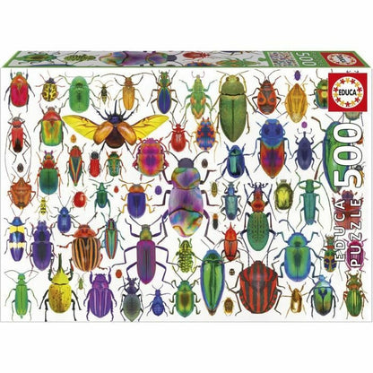 Puzzle Educa Beetles 500 Piese - Jucarii si jocuri, Puzzle-uri și puzzle-uri