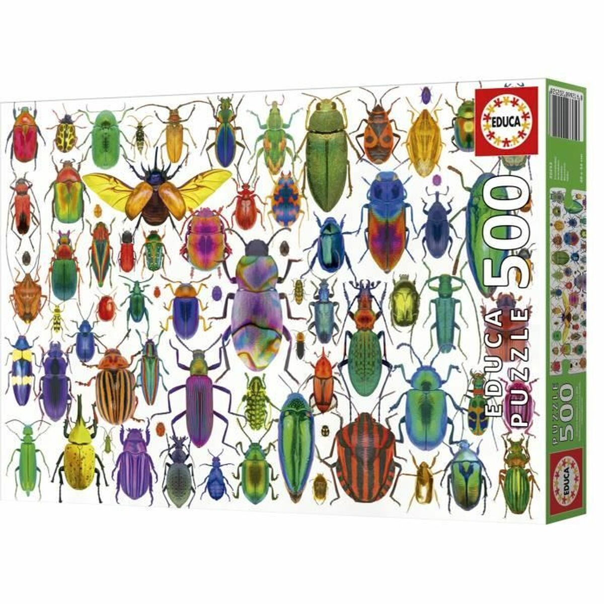 Puzzle Educa Beetles 500 Piese - Jucarii si jocuri, Puzzle-uri și puzzle-uri