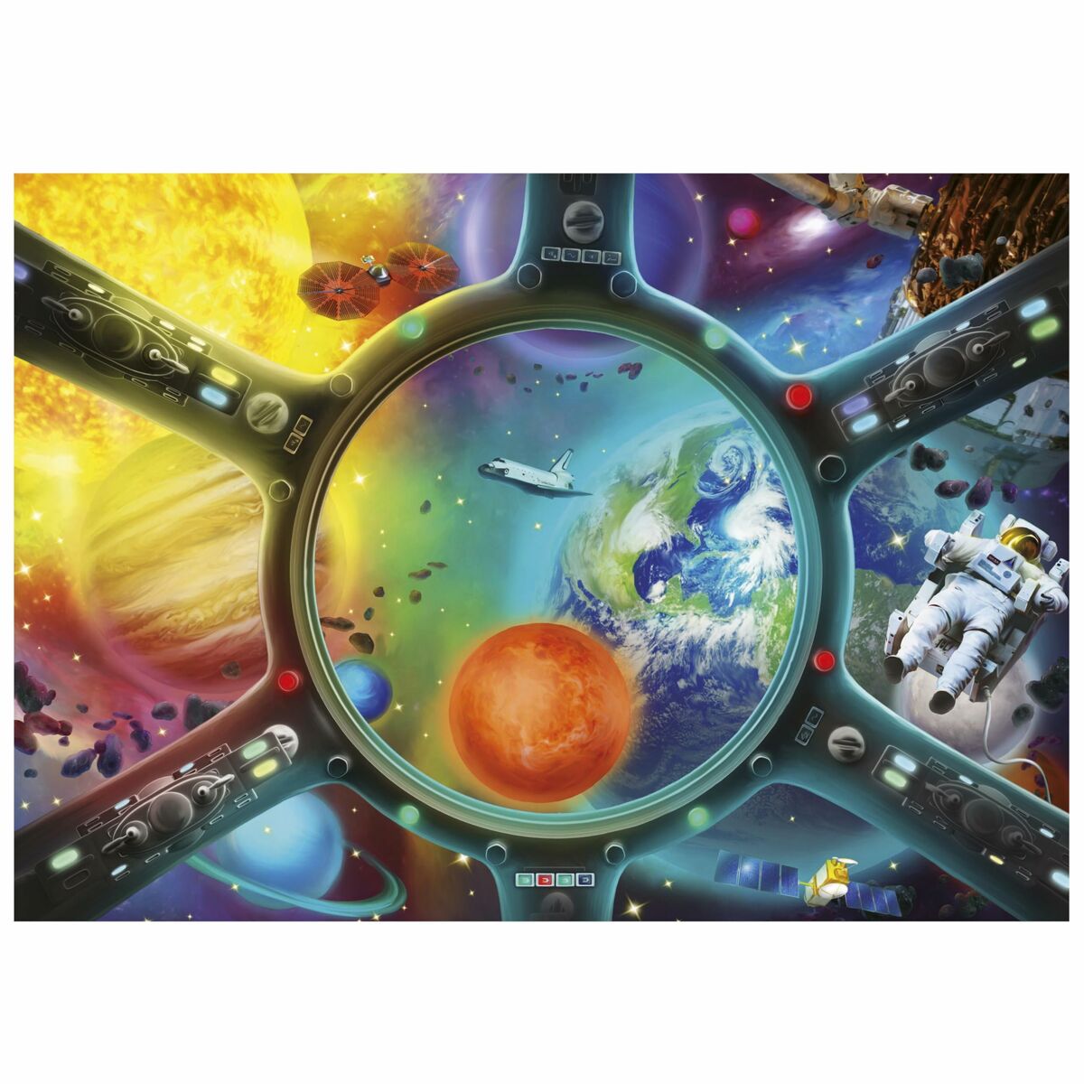 Puzzle Educa Paseo Espacial 500 Piese - Jucarii si jocuri, Puzzle-uri și puzzle-uri