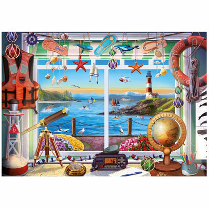 Puzzle Educa 20256 Life in the Shore 1000 Piese - Jucarii si jocuri, Puzzle-uri și puzzle-uri