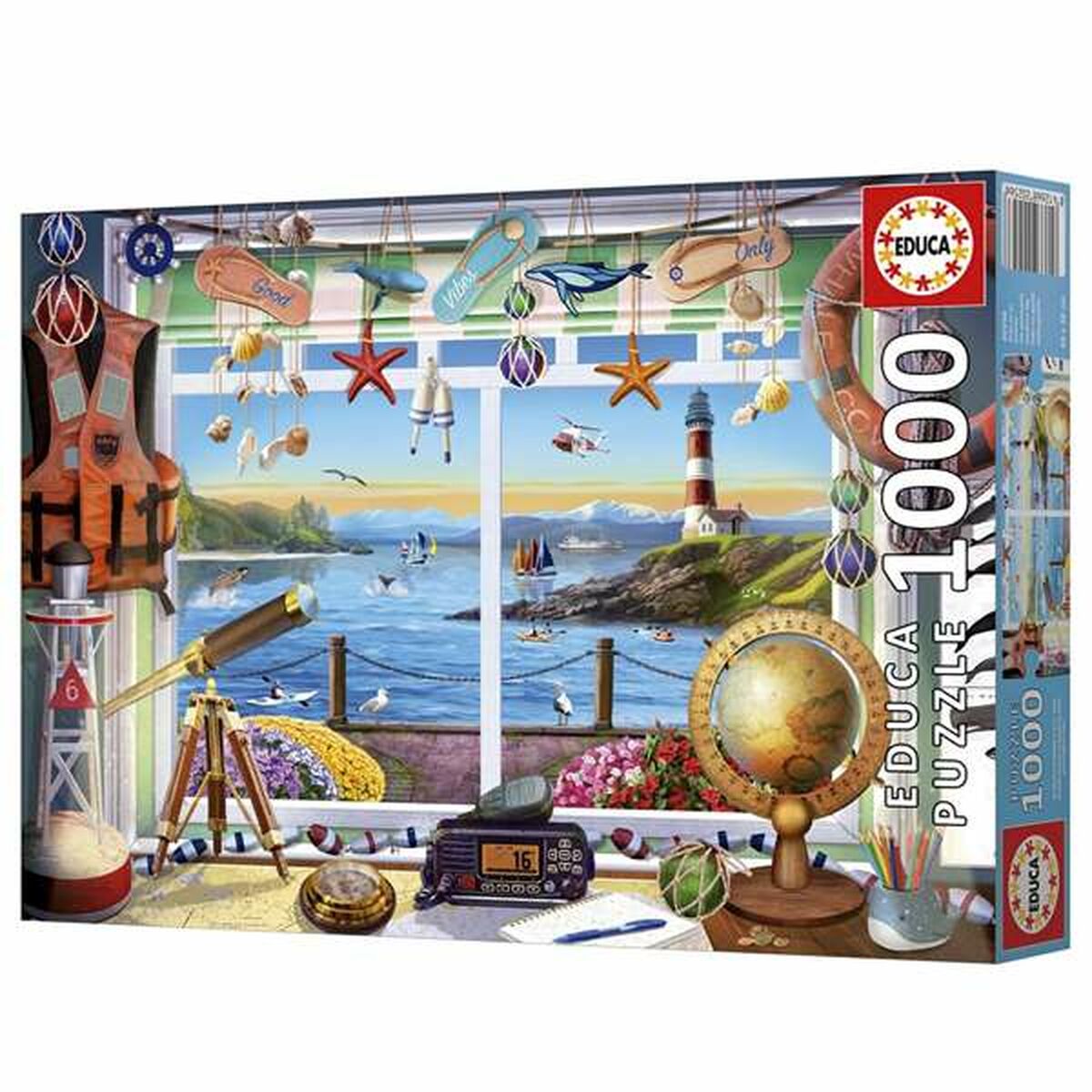 Puzzle Educa 20256 Life in the Shore 1000 Piese - Jucarii si jocuri, Puzzle-uri și puzzle-uri