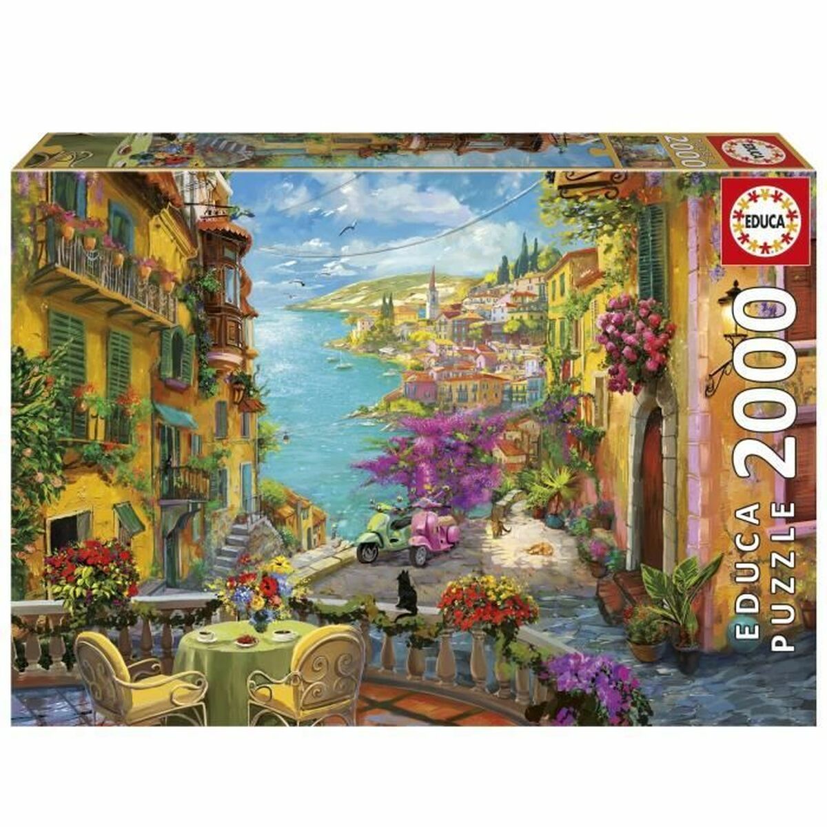 Puzzle Educa Café Español 2000 Piese - Jucarii si jocuri, Puzzle-uri și puzzle-uri