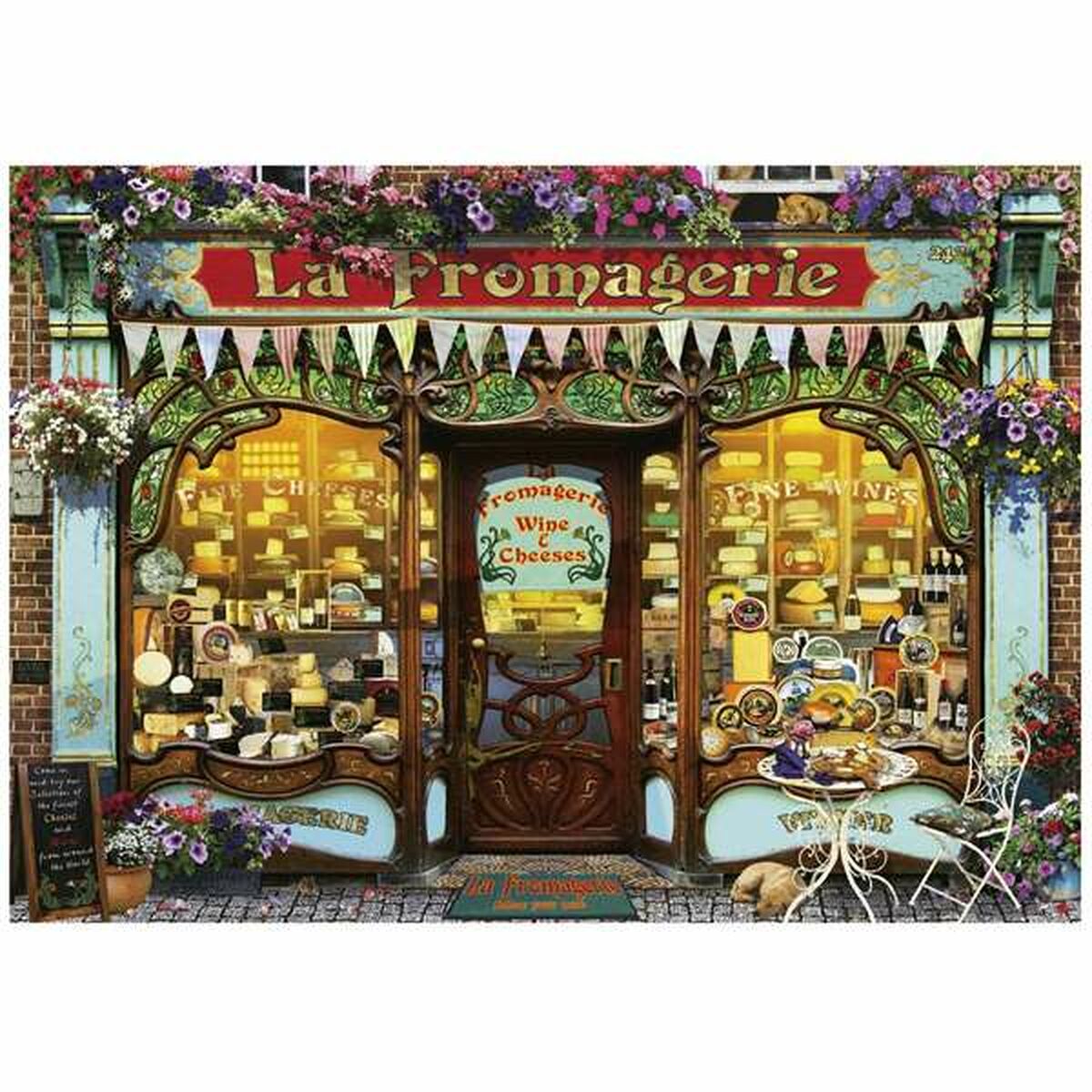 Puzzle Educa The fine cheese shop - Jucarii si jocuri, Puzzle-uri și puzzle-uri