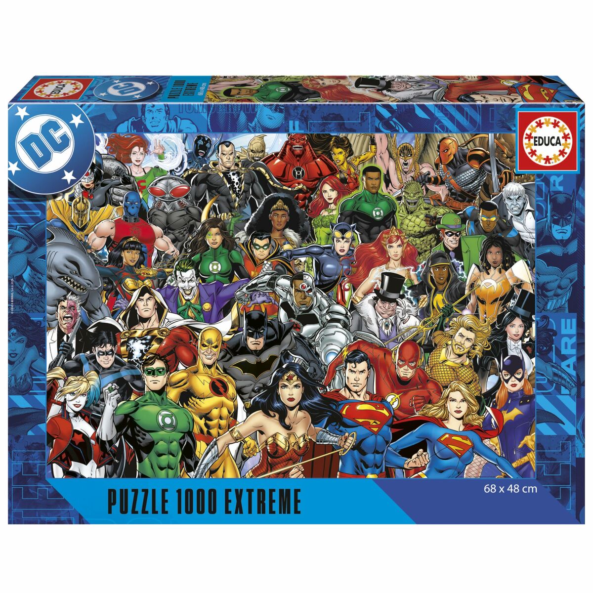 Puzzle Educa Liga de la Justicia DC Comics 1000 Piese - Jucarii si jocuri, Puzzle-uri și puzzle-uri