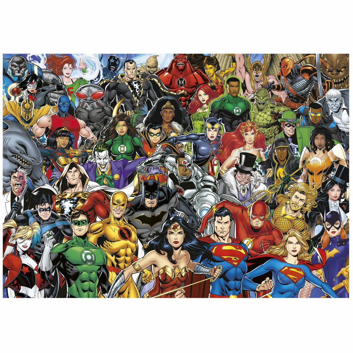Puzzle Educa Liga de la Justicia DC Comics 1000 Piese - Jucarii si jocuri, Puzzle-uri și puzzle-uri