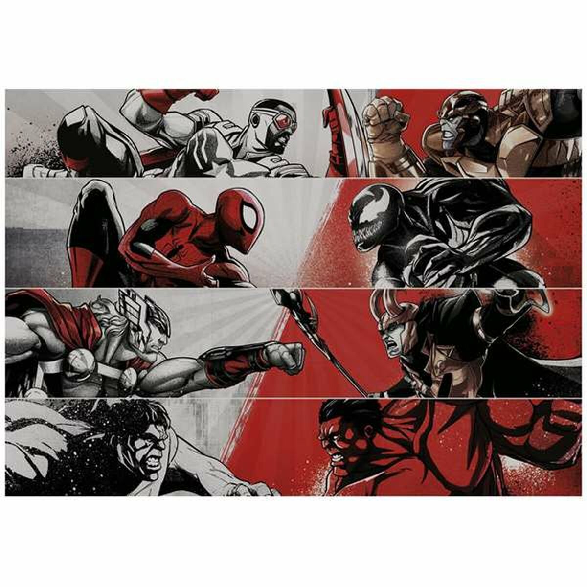 Puzzle Educa Marvel VS 1000 Piese - Jucarii si jocuri, Puzzle-uri și puzzle-uri