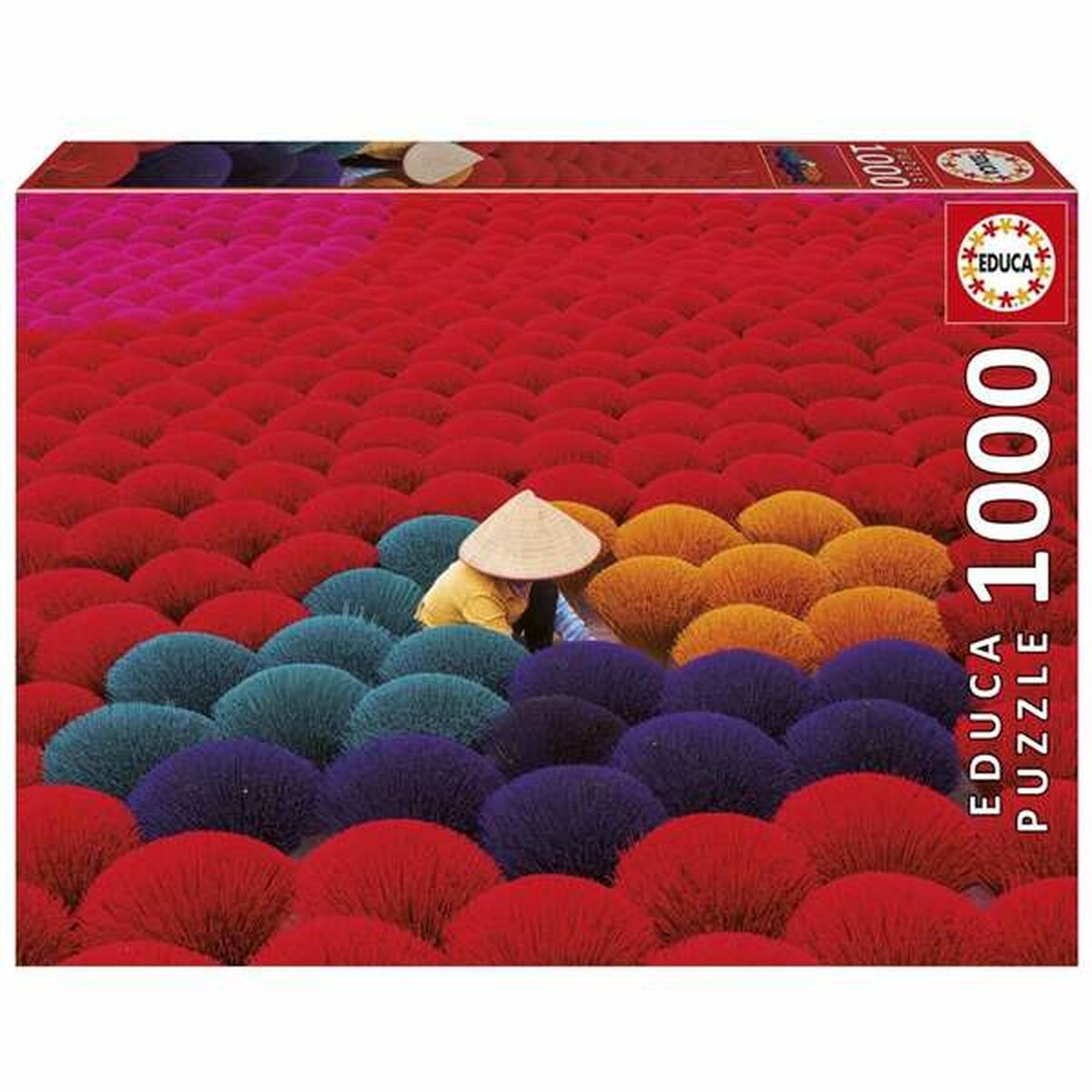 Puzzle Educa 20282 Incense Village, Vietnam 1000 Piese - Jucarii si jocuri, Puzzle-uri și puzzle-uri