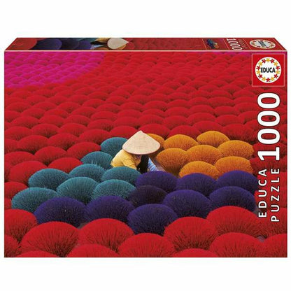 Puzzle Educa 20282 Incense Village, Vietnam 1000 Piese - Jucarii si jocuri, Puzzle-uri și puzzle-uri