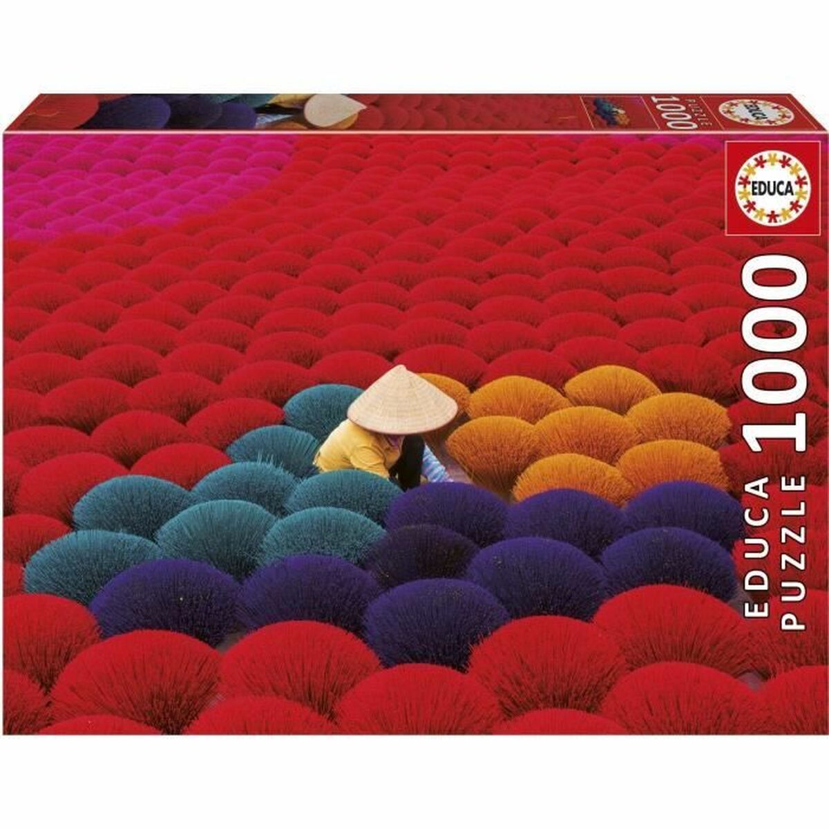 Puzzle Educa 20282 Incense Village, Vietnam 1000 Piese - Jucarii si jocuri, Puzzle-uri și puzzle-uri
