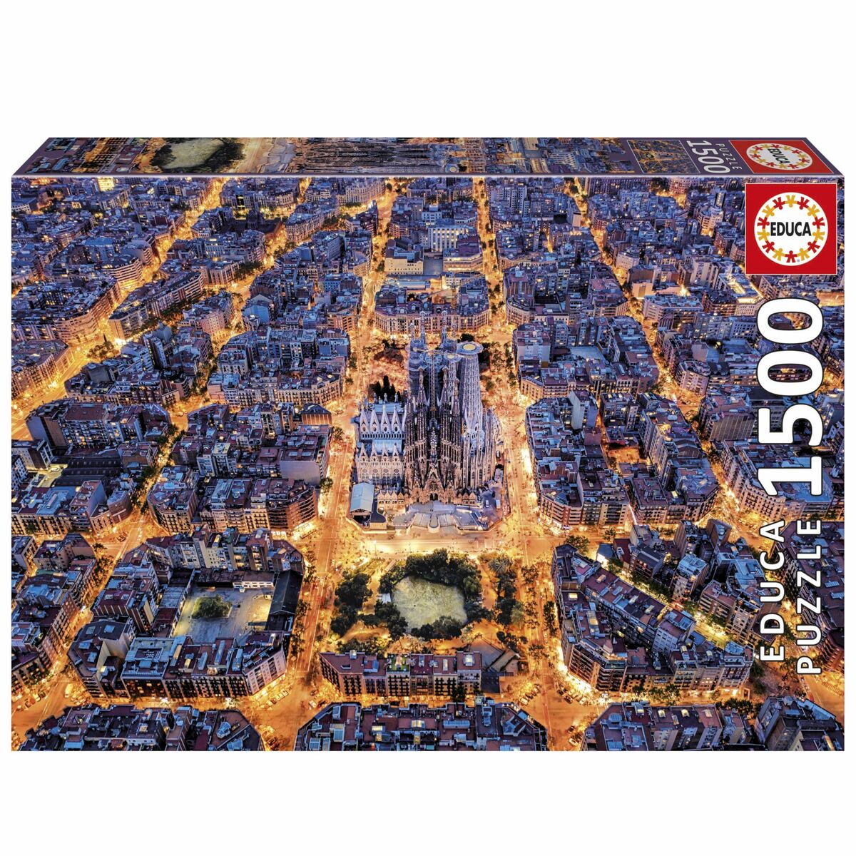 Puzzle Educa Barcelona 1500 Piese - Jucarii si jocuri, Puzzle-uri și puzzle-uri