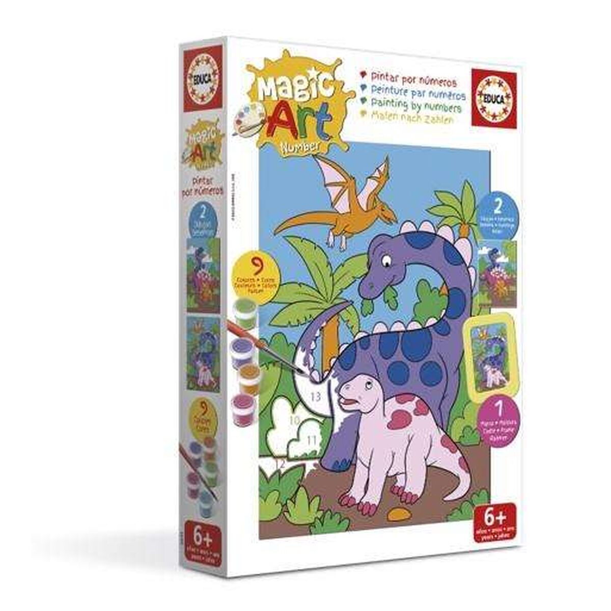 Joc Desenează și Colorează Educa - Jucarii si jocuri, Activități creative