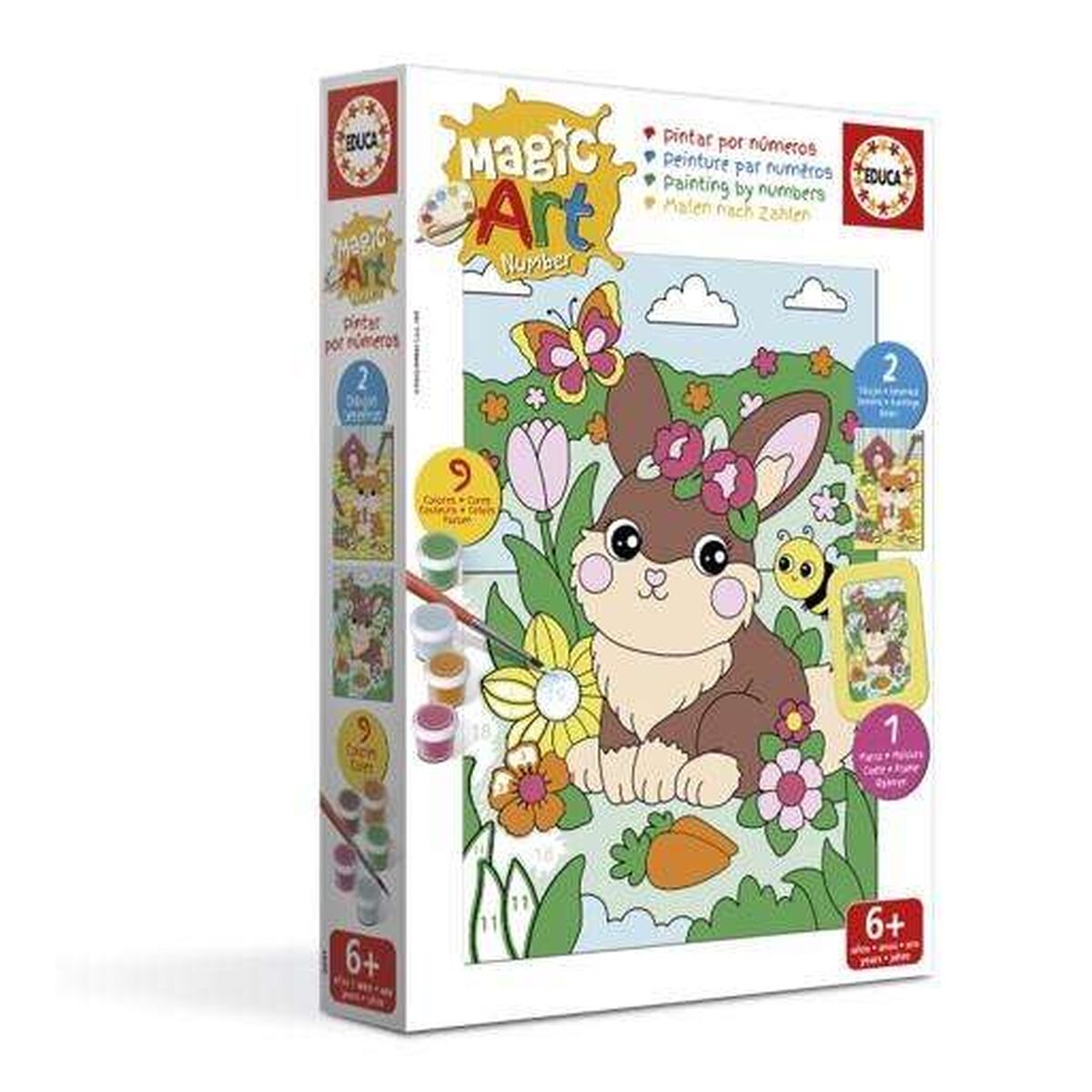 Joc Desenează și Colorează Educa - Jucarii si jocuri, Activități creative