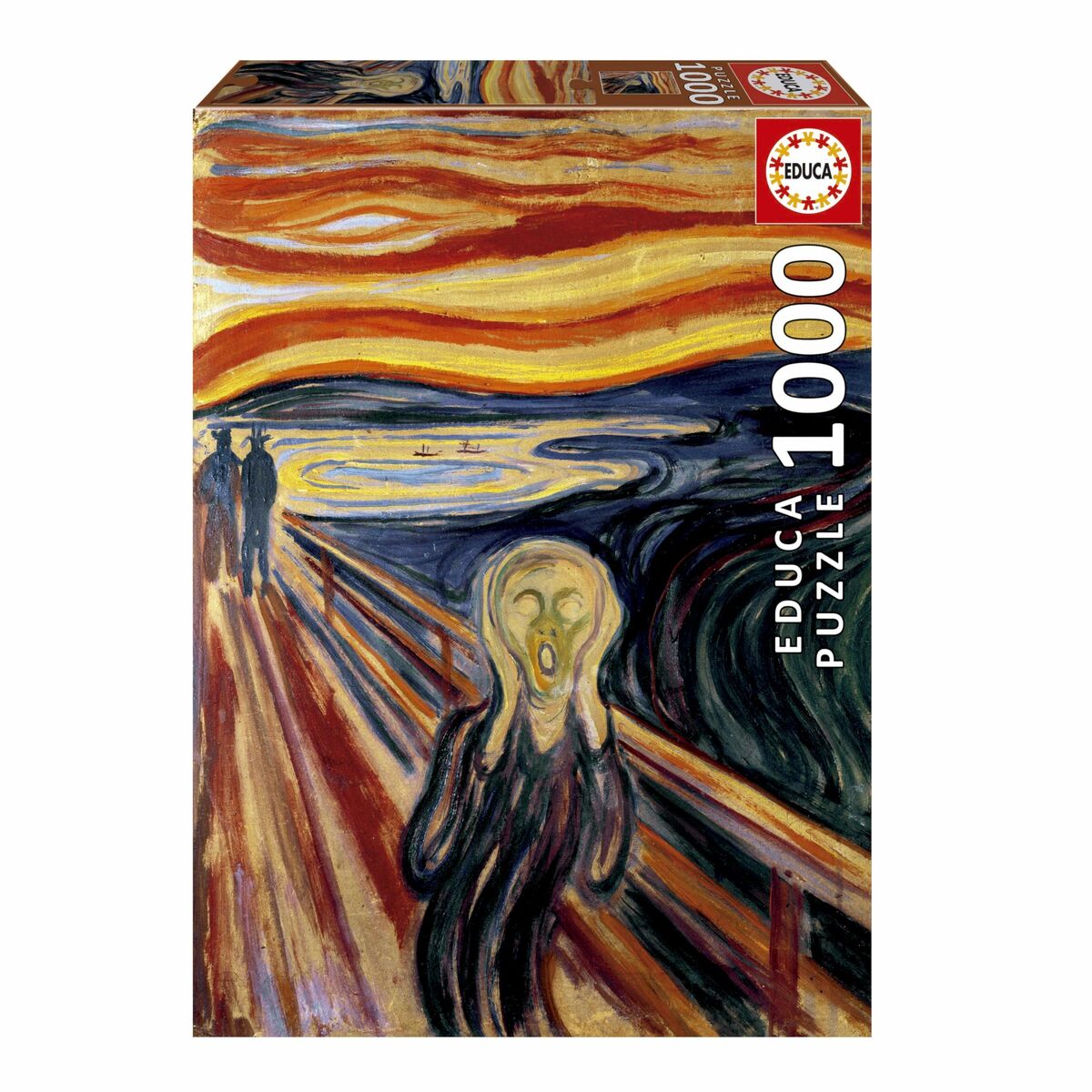 Puzzle Educa 20308 The Scream, Edvard Munch 1000 Piese - Jucarii si jocuri, Puzzle-uri și puzzle-uri