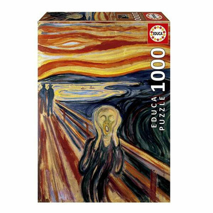 Puzzle Educa 20308 The Scream, Edvard Munch - Jucarii si jocuri, Puzzle-uri și puzzle-uri