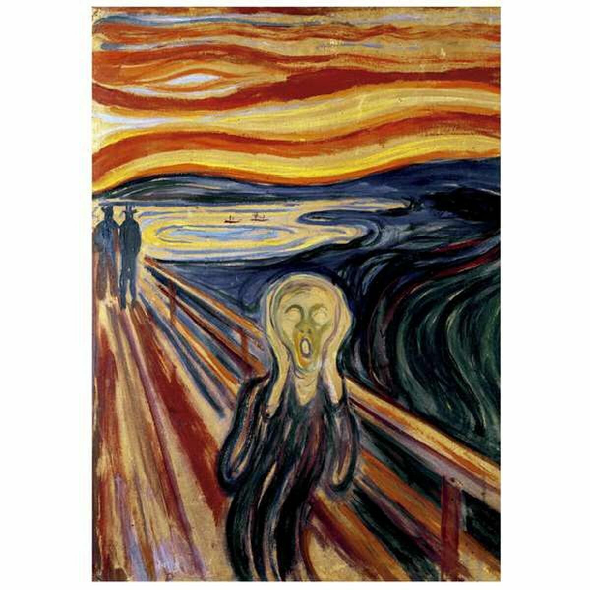 Puzzle Educa 20308 The Scream, Edvard Munch - Jucarii si jocuri, Puzzle-uri și puzzle-uri