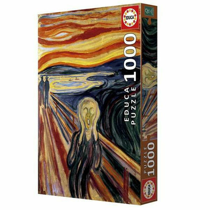 Puzzle Educa 20308 The Scream, Edvard Munch - Jucarii si jocuri, Puzzle-uri și puzzle-uri