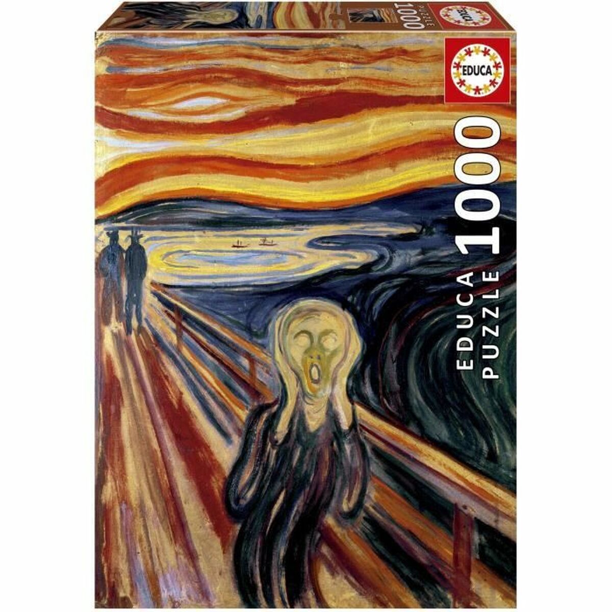 Puzzle Educa 20308 The Scream, Edvard Munch 1000 Piese - Jucarii si jocuri, Puzzle-uri și puzzle-uri