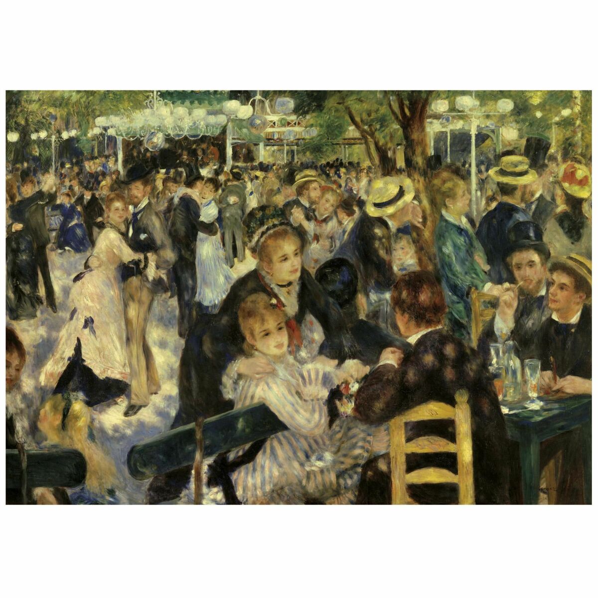 Puzzle Educa Baile en el Moulin De La Galette 3000 Piese - Jucarii si jocuri, Puzzle-uri și puzzle-uri