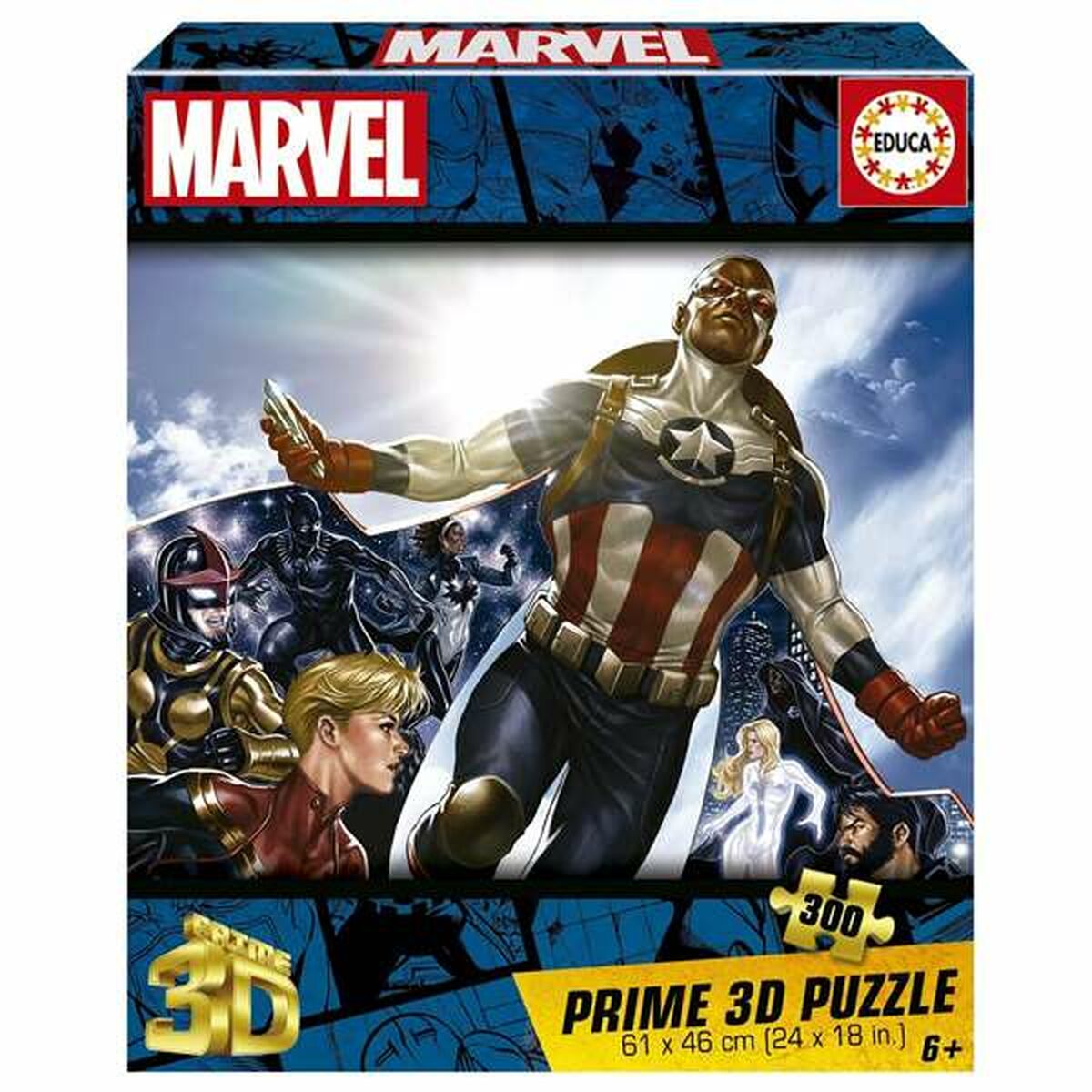 Puzzle Educa Marvel 3D - Jucarii si jocuri, Puzzle-uri și puzzle-uri