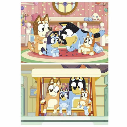 Set de 2 Puzzle-uri Educa Bluey (2 Unități) - Jucarii si jocuri, Puzzle-uri și puzzle-uri