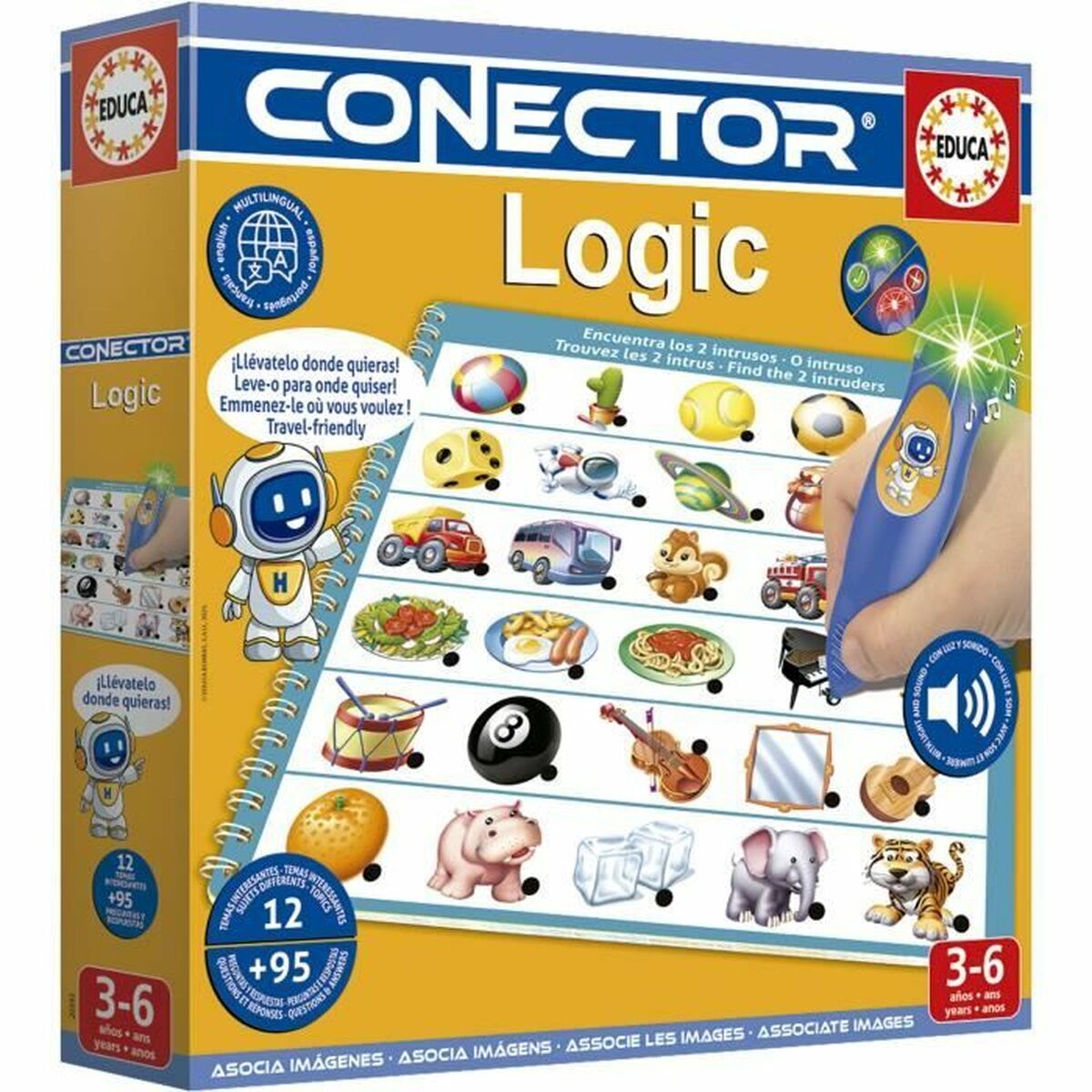 Joc Educativ Educa Conector Logic - Jucarii si jocuri, Jocuri și accesorii
