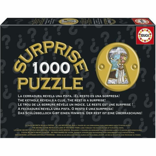 Puzzle Educa MESA REDONDA DE CABALLEROS 1000 Piese - Jucarii si jocuri, Puzzle-uri și puzzle-uri