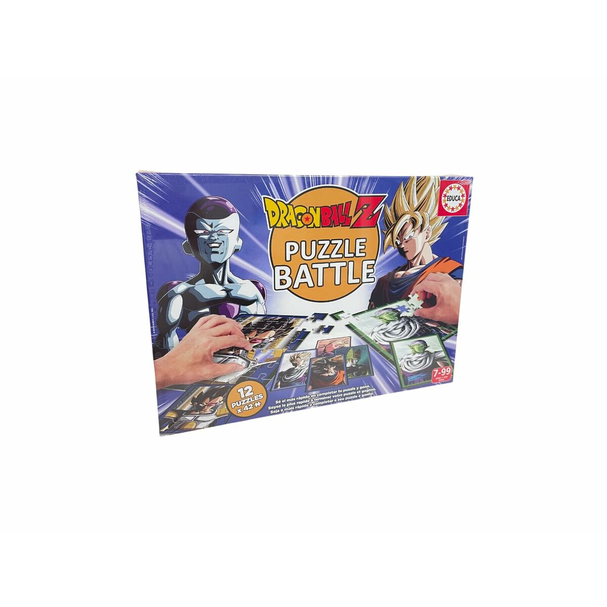Puzzle Educa Batalla Dragon Ball Z (12 Unități) - Jucarii si jocuri, Puzzle-uri și puzzle-uri