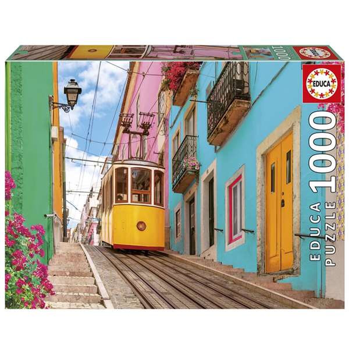 Puzzle Educa Lisboa 1000 Piese - Jucarii si jocuri, Puzzle-uri și puzzle-uri