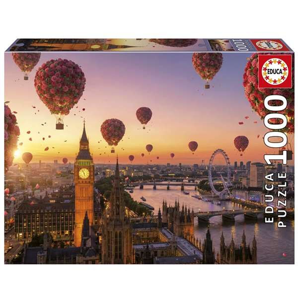 Puzzle Educa London 1000 Piese - Jucarii si jocuri, Puzzle-uri și puzzle-uri