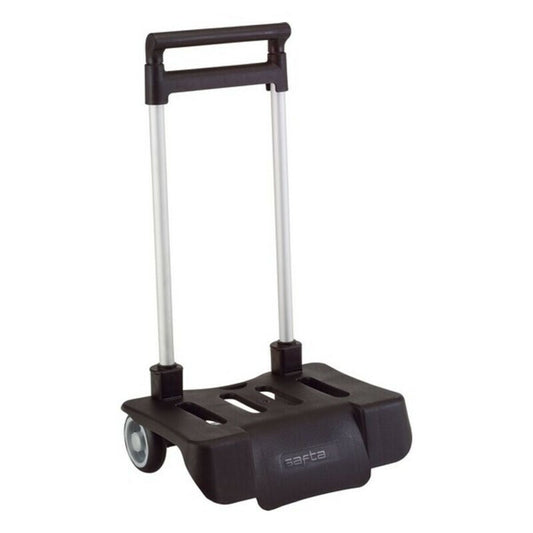 Troler Pliabil pentru Ghiozdan Safta Negru 30 x 85 x 23 cm - Birou și papetărie, Material școlar și educațional