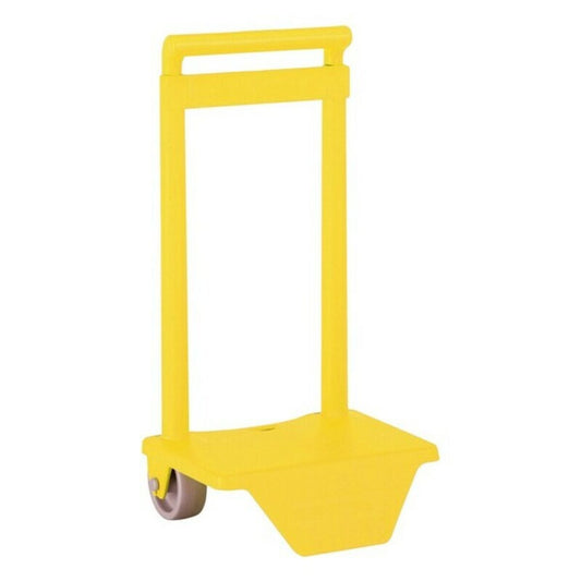 Cărucior rucsac Safta Galben 18 x 54 x 16 cm - Birou și papetărie, Material școlar și educațional
