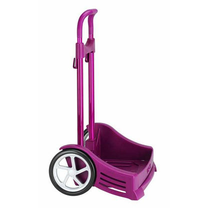 Cărucior rucsac Safta Fucsia 85 x 40 x 28 cm - Birou și papetărie, Material școlar și educațional