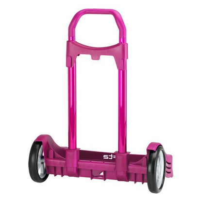 Cărucior rucsac Safta SF-641078-205 Fucsia 40 x 85 x 28 cm - Birou și papetărie, Material școlar și educațional